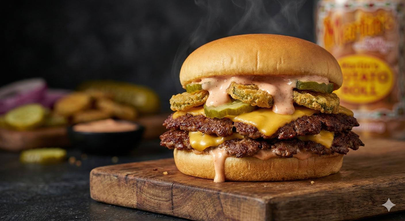 Best The Pickle Pickle Burger in Mullica Hill, NJ